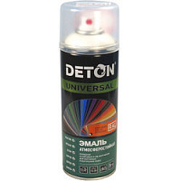 Аэрозольная эмаль универсальная алкидная Белый глянцевый Deton RAL 9003 650мл DTN-A07579 Аэрозольная эмаль универсальная алкидная Белый глянцевый Deton RAL 9003 650мл DTN-A07579