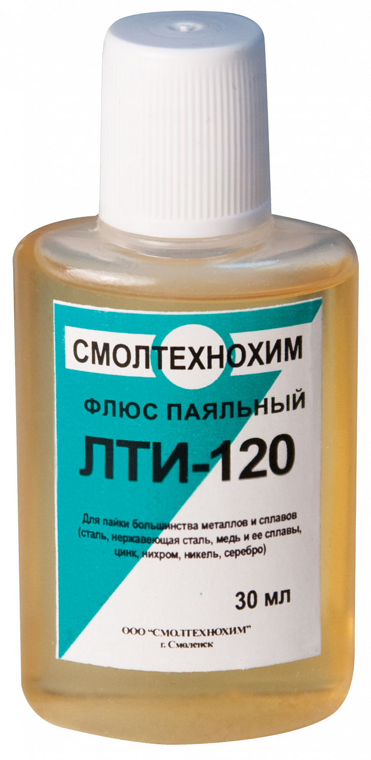 Флюс для паяльника FIT ЛТИ-120 30мл 60559 Флюс для паяльника FIT ЛТИ-120 30мл 60559