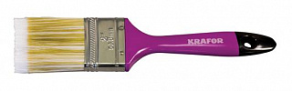 Кисть плоская KRAFOR 2"/50мм искусственная щетина 006-0020/49200 Кисть плоская KRAFOR 2"/50мм искусственная щетина 006-0020/49200