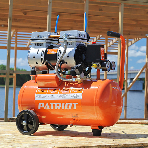 Компрессор PATRIOT WO 24-260 безмасл 525301921 Компрессор PATRIOT WO 24-260 безмасл 525301921