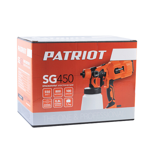 Краскораспылитель PATRIOT SG 450 170303504 Краскораспылитель PATRIOT SG 450 170303504
