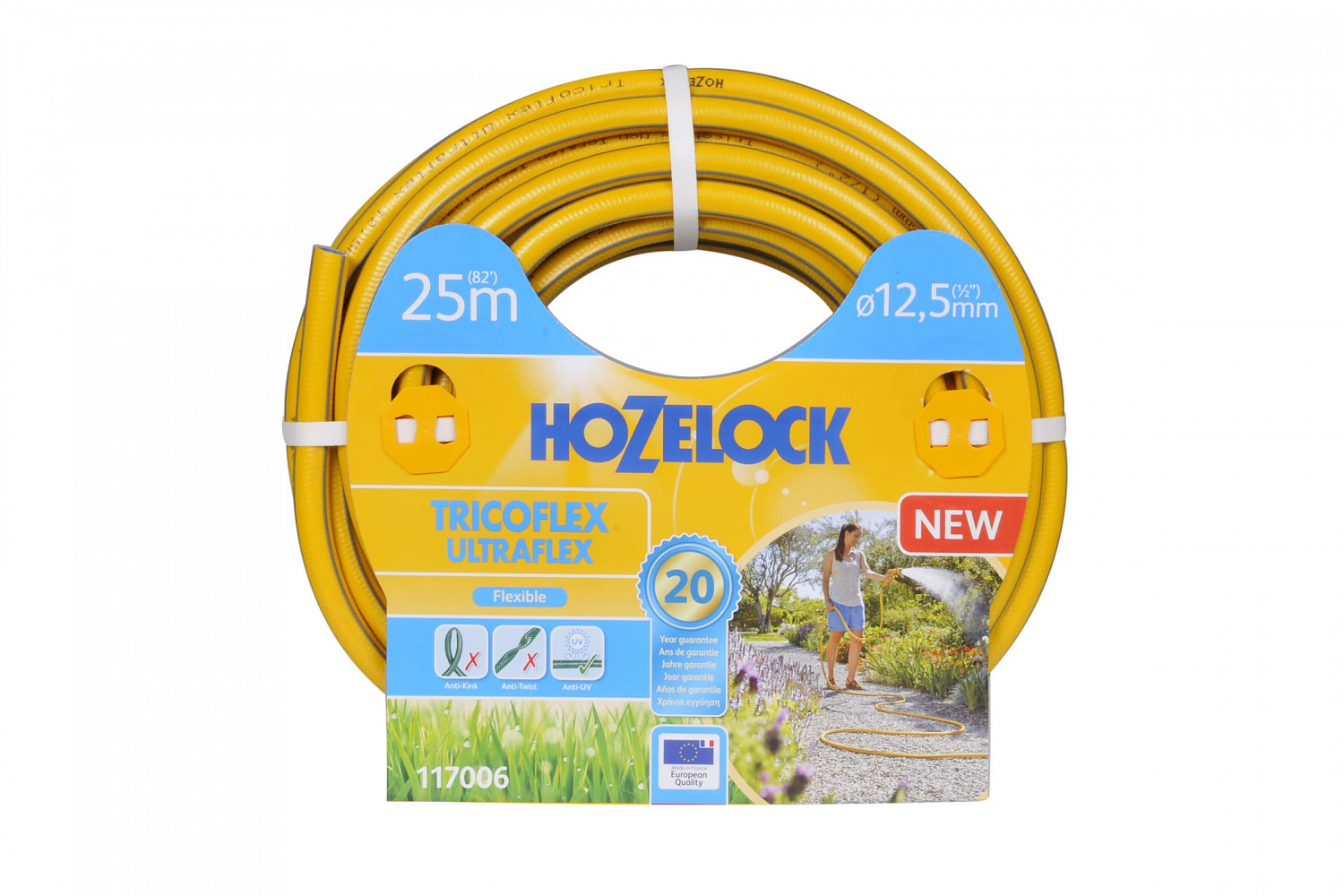 Шланг 1/2"х25м TRICOFLEX ULTRAFLEX HOZELOCK 117006 + коннекторы Шланг 1/2"х25м TRICOFLEX ULTRAFLEX HOZELOCK 117006 + коннекторы