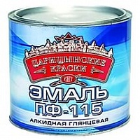 Эмаль ПФ-115 "Царицынские краски" зеленая 1.9кг Эмаль ПФ-115 "Царицынские краски" зеленая 1.9кг