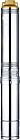 Насос скважинный TAIFU 3STM3-16ECO,3",кабель-40м,Н-64м
