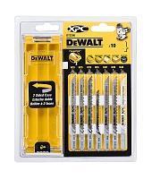 Набор пилок для лобзика 10 штук для дерева DeWalt DT2296 Набор пилок для лобзика 10 штук для дерева DeWalt DT2296
