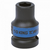Головка торцевая KING TONY 1/2 10 мм ударная 453510М Головка торцевая KING TONY 1/2 10 мм ударная 453510М