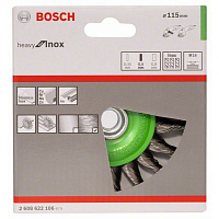 Щетка дисковая для УШМ BOSCH М14/115 2 608 622 106 Щетка дисковая для УШМ BOSCH М14/115 2 608 622 106