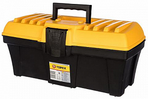 Ящик для инструмента пластик Topex 16" 380х170х170 79R121 Ящик для инструмента пластик Topex 16" 380х170х170 79R121