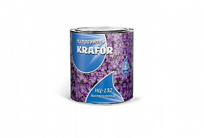 Краска НЦ-132 Черная KRAFOR 1.7 кг 26 488 Краска НЦ-132 Черная KRAFOR 1.7 кг 26 488