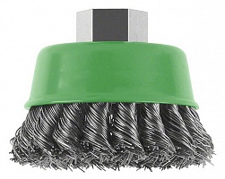 Щетка для УШМ чашечная 75мм, 0,5мм витая BOSCH 2 608 622 060 Щетка для УШМ чашечная 75мм, 0,5мм витая BOSCH 2 608 622 060