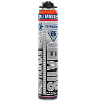 Пена монтажная 65л 750мл проф BAU MASTER SILVER А3491 Пена монтажная 65л 750мл проф BAU MASTER SILVER А3491