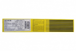 Электроды сварочные OK 46.00 ф3 (пачка 2.5 кг) ESAB 46000303WDO Электроды сварочные OK 46.00 ф3 (пачка 2.5 кг) ESAB 46000303WDO