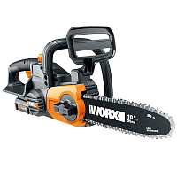 Пила цепная аккумуляторная Worx WG322E, 20В, 2,0Ач x1, коробка Пила цепная аккумуляторная Worx WG322E, 20В, 2,0Ач x1, коробка
