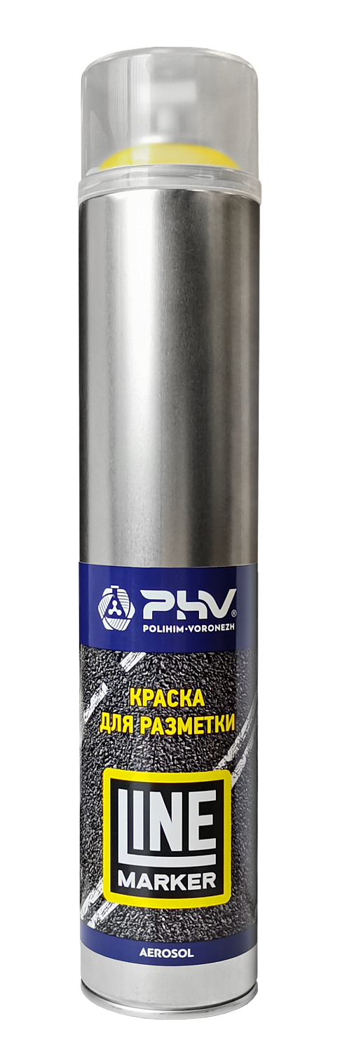 Краска для разметки Deton Транспортный желтый RAL 1023 PHV-A07817 Краска для разметки Deton Транспортный желтый RAL 1023 PHV-A07817
