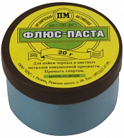 Флюс-паста для паяльника FIT 20г 60571 Флюс-паста для паяльника FIT 20г 60571