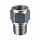 Переходник Fubag 1/4"Mх3/8"F 180180 B Переходник Fubag 1/4"Mх3/8"F 180180 B