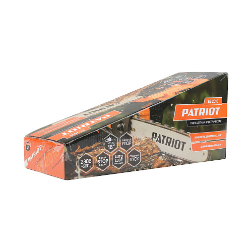 Электрическая цепная пила Patriot ES2016 16 (220301510) Электрическая цепная пила Patriot ES2016 16 (220301510)