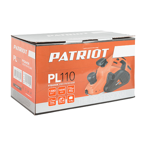 Рубанок электрический PATRIOT PL 110 150301110 Рубанок электрический PATRIOT PL 110 150301110