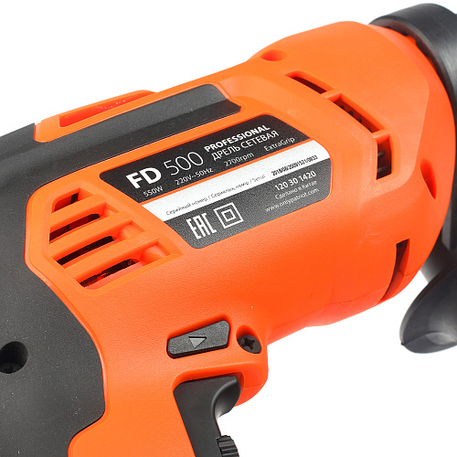 Дрель PATRIOT FD 500 БЗП 10 мм 120301420 Дрель PATRIOT FD 500 БЗП 10 мм 120301420