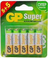 Батарейка GP АА Super Alkaline LR06 BP5 5*1 Батарейка GP АА Super Alkaline LR06 BP5 5*1