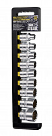 Набор головок торцевых BERGER Spline 1/2" 9 предметов BG2039 Набор головок торцевых BERGER Spline 1/2" 9 предметов BG2039