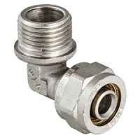 Уголок металлопластиковый 16х3/4" Valtec НР (10/100) VTm.353.N.001605
