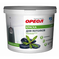 Краска ВЭ Ореол для потолка Белоснежная для внутренних работ 1.5кг 22700 Краска ВЭ Ореол для потолка Белоснежная для внутренних работ 1.5кг 22700