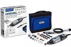 Микродрель Dremel 4000 + набор 45 единиц Микродрель Dremel 4000 + набор 45 единиц