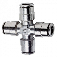 Фитинг цанга крест Camozzi 6600 4 Фитинг цанга крест Camozzi 6600 4