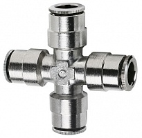 Фитинг цанга крест Camozzi 6600 6 Фитинг цанга крест Camozzi 6600 6