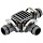 Соединитель Т образный 1/2" Gardena 08329-29 Соединитель Т образный 1/2" Gardena 08329-29