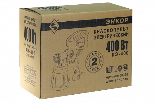 Краскораспылитель Энкор КЭ-400 50336 Краскораспылитель Энкор КЭ-400 50336