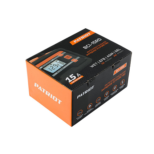 Устройство зарядное Patriot BCI-15RD 650301915 Устройство зарядное Patriot BCI-15RD 650301915