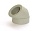 Уголок PPRC ф140мм угол 45° (1/4) белый PN25 FD-plast 8015 Уголок PPRC ф140мм угол 45° (1/4) белый PN25 FD-plast 8015