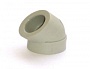 Уголок PPRC ф140мм угол 45° (1/4) белый PN25 FD-plast 8015