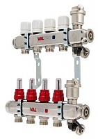 Коллектор 4 выхода х 1х 3/4 EUROKONUS Valtec VTc.586.EMNX.0604 Коллектор 4 выхода х 1х 3/4 EUROKONUS Valtec VTc.586.EMNX.0604