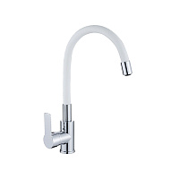 Смеситель для кухни VALFEX Estreya Chrome White силикон VF.70112-8 Смеситель для кухни VALFEX Estreya Chrome White силикон VF.70112-8