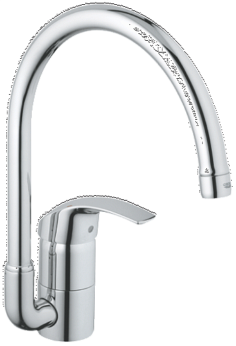 Смеситель "EUROSMART" для мойки высокий излив Grohe 32 542 001 Смеситель "EUROSMART" для мойки высокий излив Grohe 32 542 001