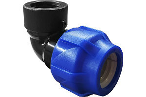 Отвод ПНД VALFEX 90° 63х1 1/2" ВР (3/12) 1210012363112 Отвод ПНД VALFEX 90° 63х1 1/2" ВР (3/12) 1210012363112