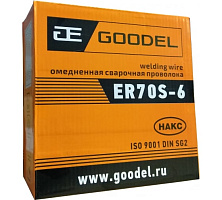 Проволока сварочная Goodel 1,0мм 5кг омедн. ER70S-6 Проволока сварочная Goodel 1,0мм 5кг омедн. ER70S-6