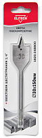 Сверло для дерева Elitech 30х150 перовое HEX1/4" 1820.048800 Сверло для дерева Elitech 30х150 перовое HEX1/4" 1820.048800