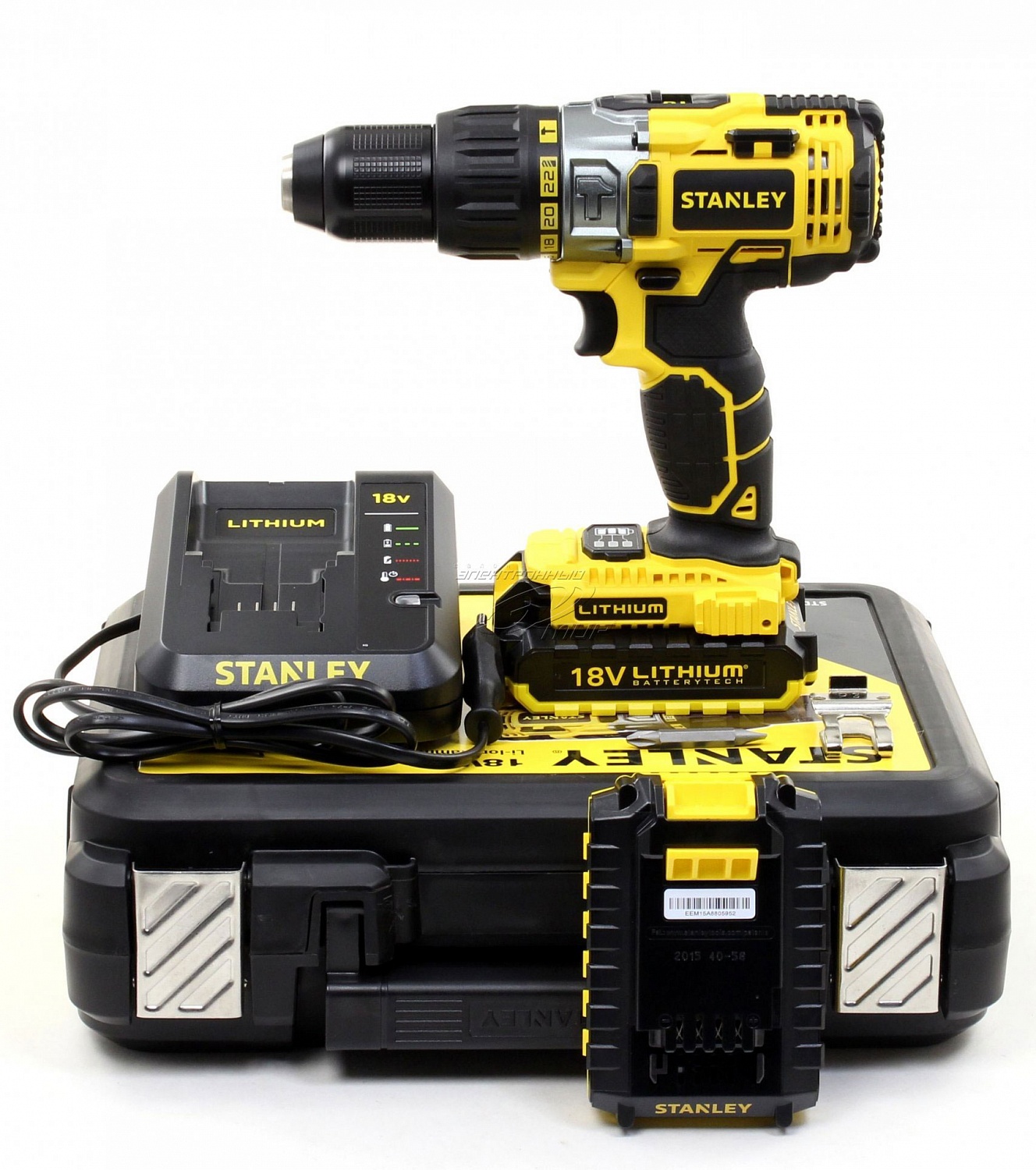 Дрель-шуруповерт STANLEY STDC18LHBK Дрель-шуруповерт STANLEY STDC18LHBK