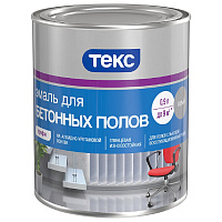 Краска для бетонных полов ТЕКС ПРОФИ Серая гл 0.9л Краска для бетонных полов ТЕКС ПРОФИ Серая гл 0.9л