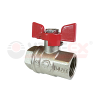 Кран шаровой 1/2" FF бабочка PREMIUM VALFEX (VF.217.NB1.012) Кран шаровой 1/2" FF бабочка PREMIUM VALFEX (VF.217.NB1.012)