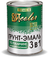 Грунт-эмаль по ржавчине ВИТ color красно-коричневая 1.8 кг Грунт-эмаль по ржавчине ВИТ color красно-коричневая 1.8 кг