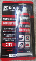 Герметик силикон высокотемпературный красный ROOF COMPLEKT 70мл 445135 Герметик силикон высокотемпературный красный ROOF COMPLEKT 70мл 445135