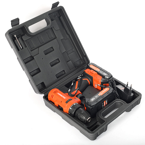 Шуруповерт аккумуляторный PATRIOT BR 187UES 180301547 Шуруповерт аккумуляторный PATRIOT BR 187UES 180301547