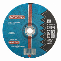 Круг шлифовальный Metabo ф230х6,0х22 для металла SP-Novoflex 1/10 617173000 Круг шлифовальный Metabo ф230х6,0х22 для металла SP-Novoflex 1/10 617173000