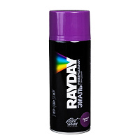 Краска аэрозольная эмаль универсальная акрил RAYDAY Лиловая PU-0513 520мл 135004 Краска аэрозольная эмаль универсальная акрил RAYDAY Лиловая PU-0513 520мл 135004