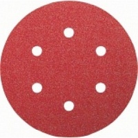 Шлифкруг D150 на липучке 6 отверстий для дерева. k80 (1/50шт) BOSCH 2 608 607 835 Шлифкруг D150 на липучке 6 отверстий для дерева. k80 (1/50шт) BOSCH 2 608 607 835